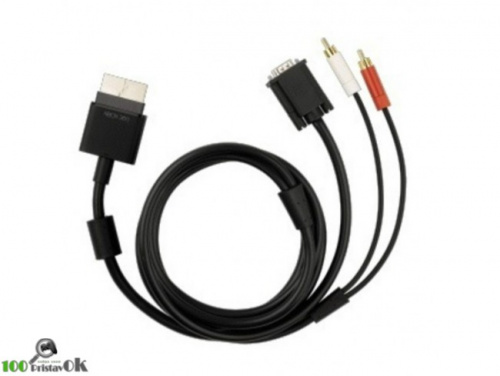 Кабель для подключения XBOX360 Slim к монитору VGA (Оригинал)[XBOX 360]